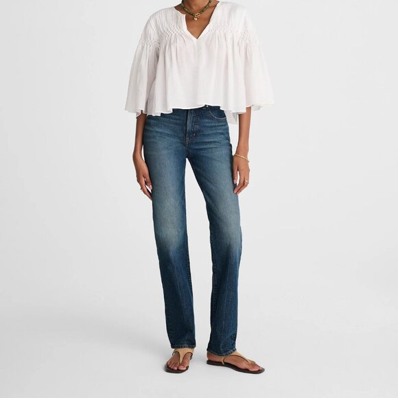 Madewell Denim - Madewell The Longline Straight Jeans Women's Size 26